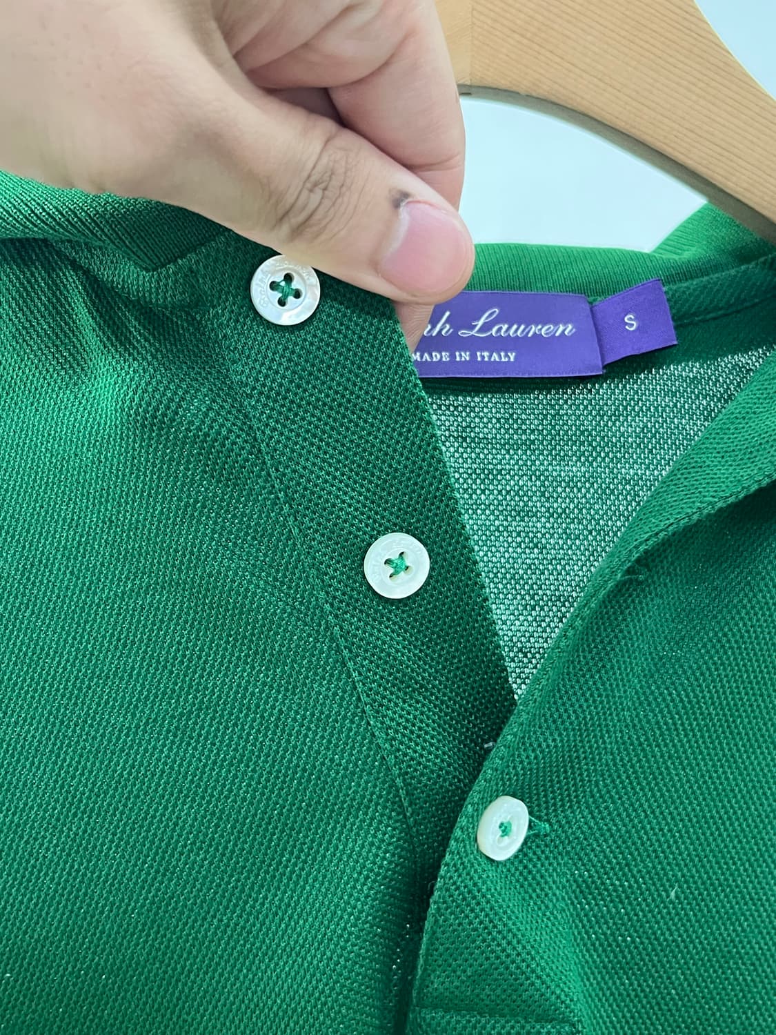 랄프로렌 퍼플라벨 폴로티 ralph lauren purple label 상품이미지4