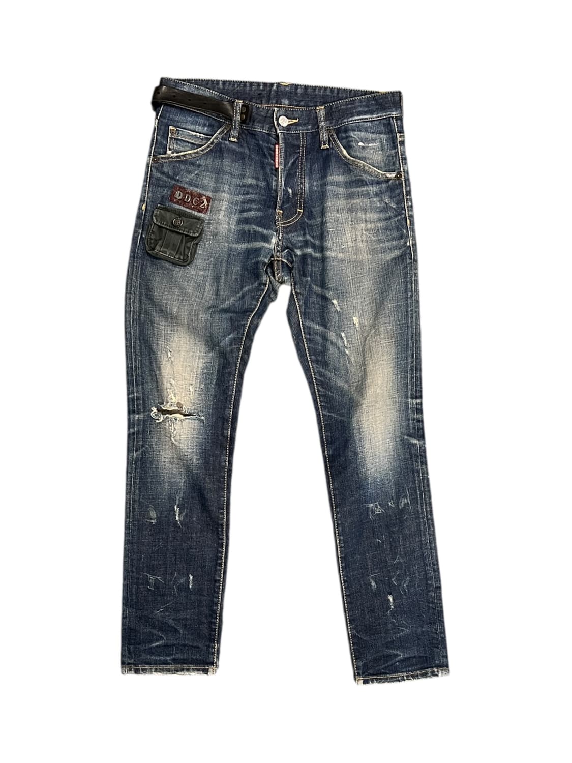 디스퀘어드2 데미지 워싱 데님팬츠 44 상품이미지1