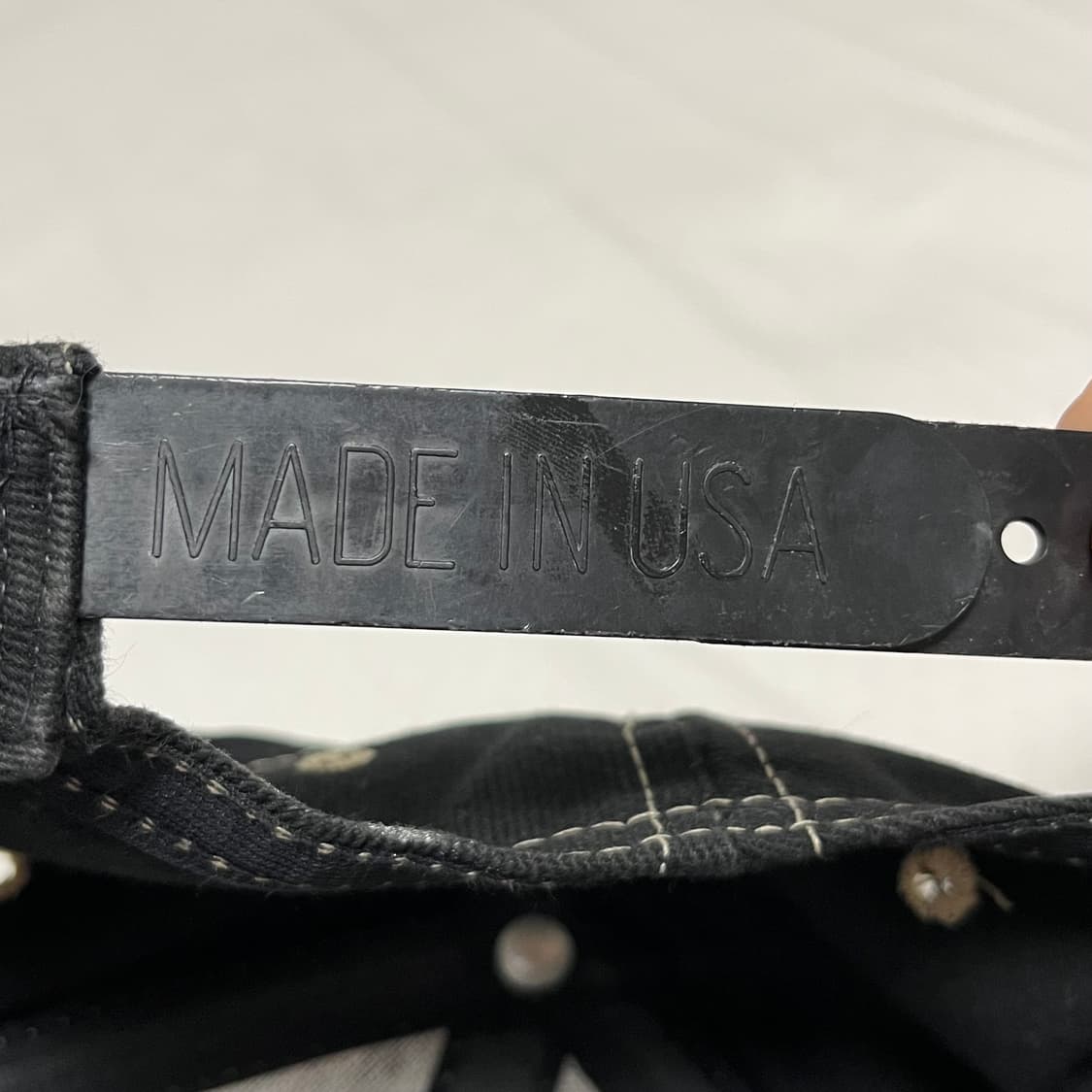 90s 빈티지 올드 스투시 롤렉스 로고 캡 모자 made in usa 상품이미지5