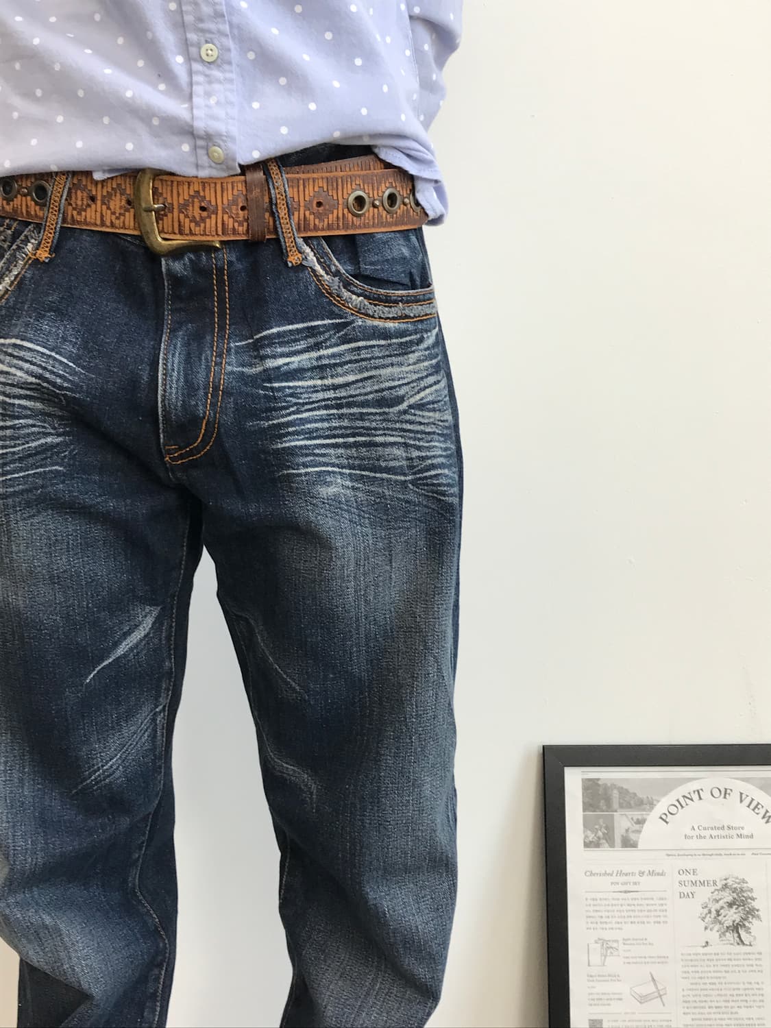 Smiths American Washed Denim Pants 상품이미지2