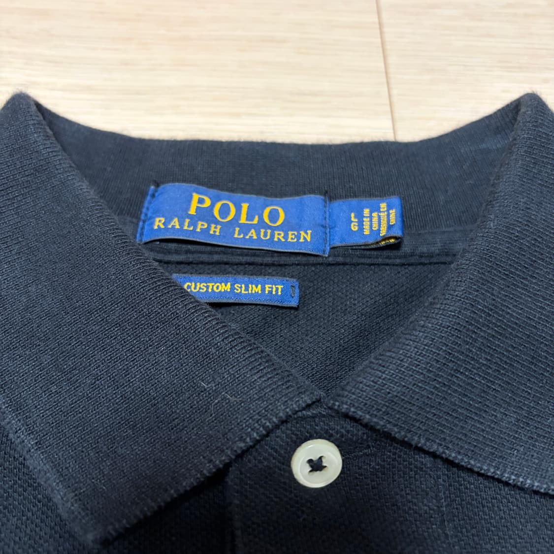 폴로 랄프로렌 화이트 빅포니 Pk 카라 롱 슬리브 상품이미지3