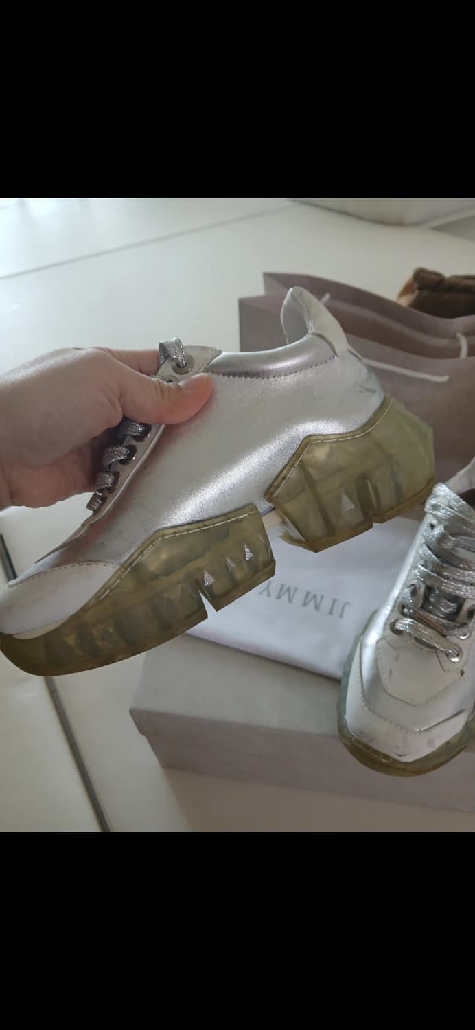 지미추 실버 스니커즈 230 상품이미지2