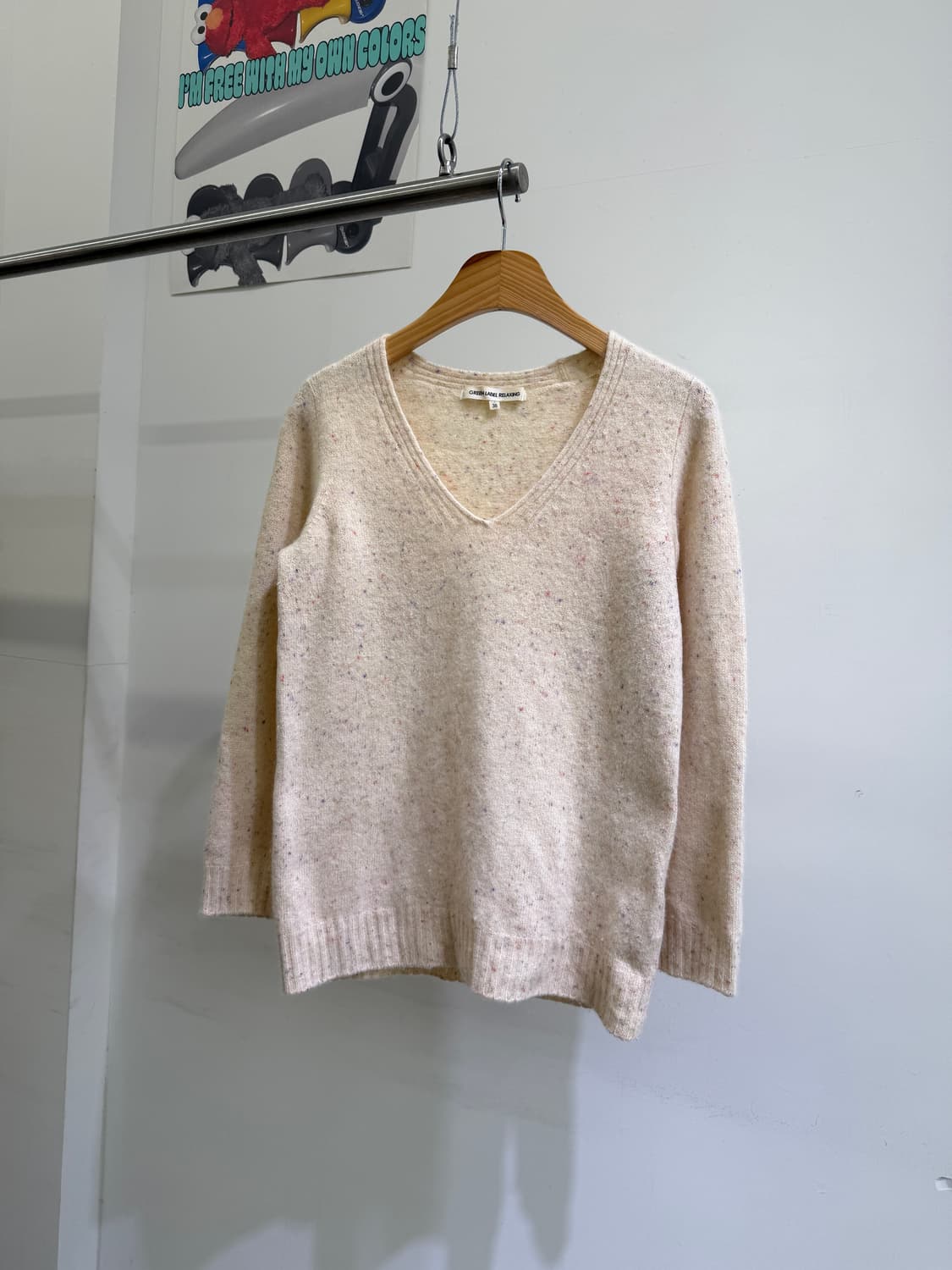 UNITED ARROWS (Made in Japan) 브이넥 니트  상품이미지1
