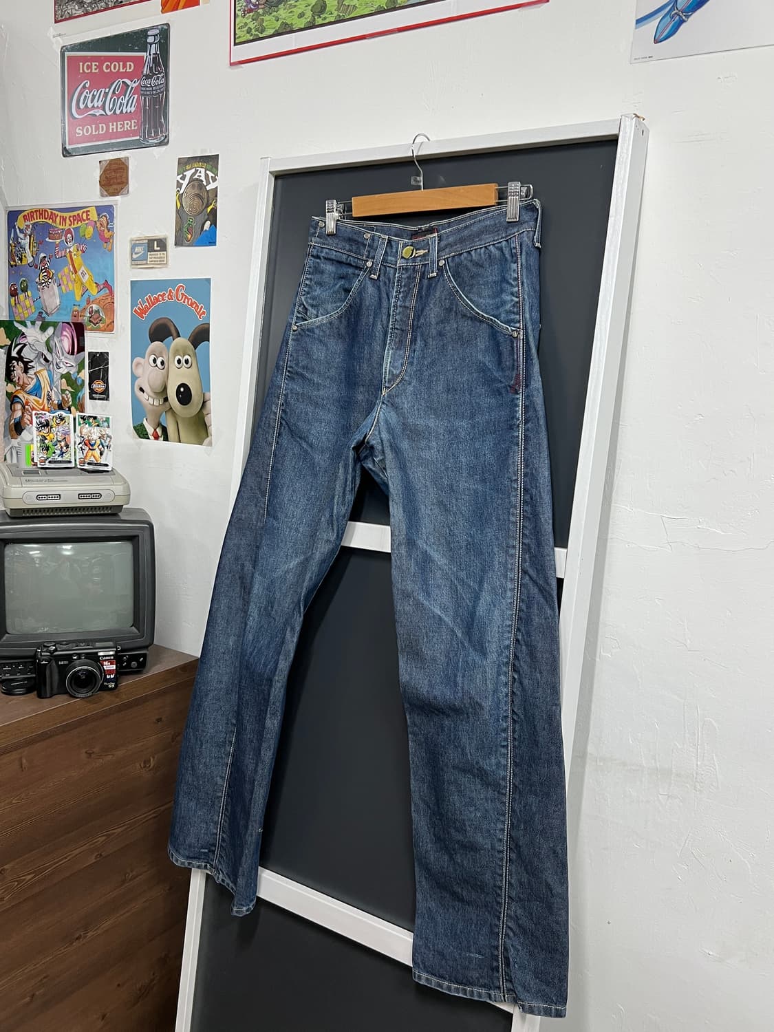 Levis 리바이스 엔지니어드 진스 나팔핏 부츠컷 생지 데님 팬츠 상품이미지1