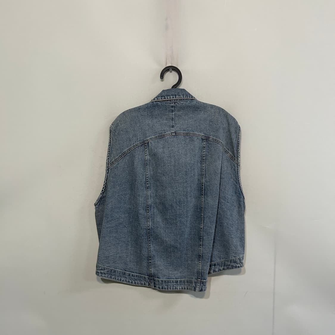 오즈세컨 2021 데님조끼 66 상태최상 상품이미지3