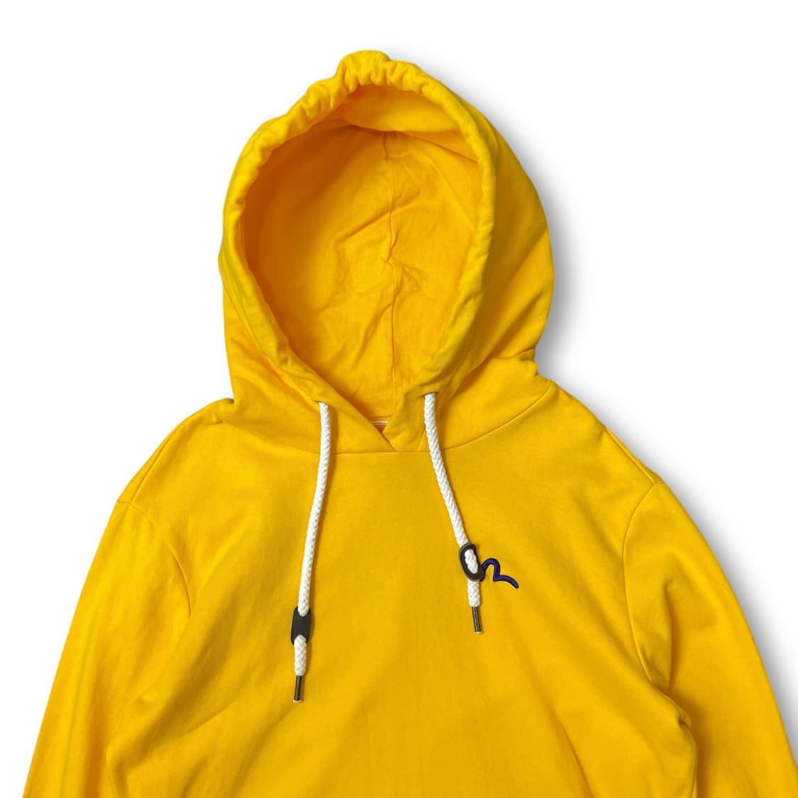 에비수 옐로우퍼플 후드티 상품이미지3