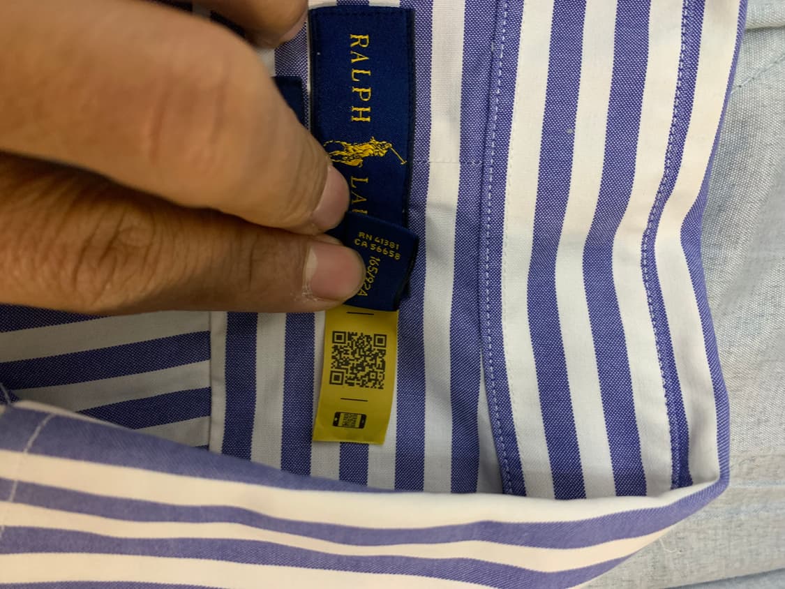 폴로 랄프로렌 스트라이프 옥스포드 셔츠 상품이미지6