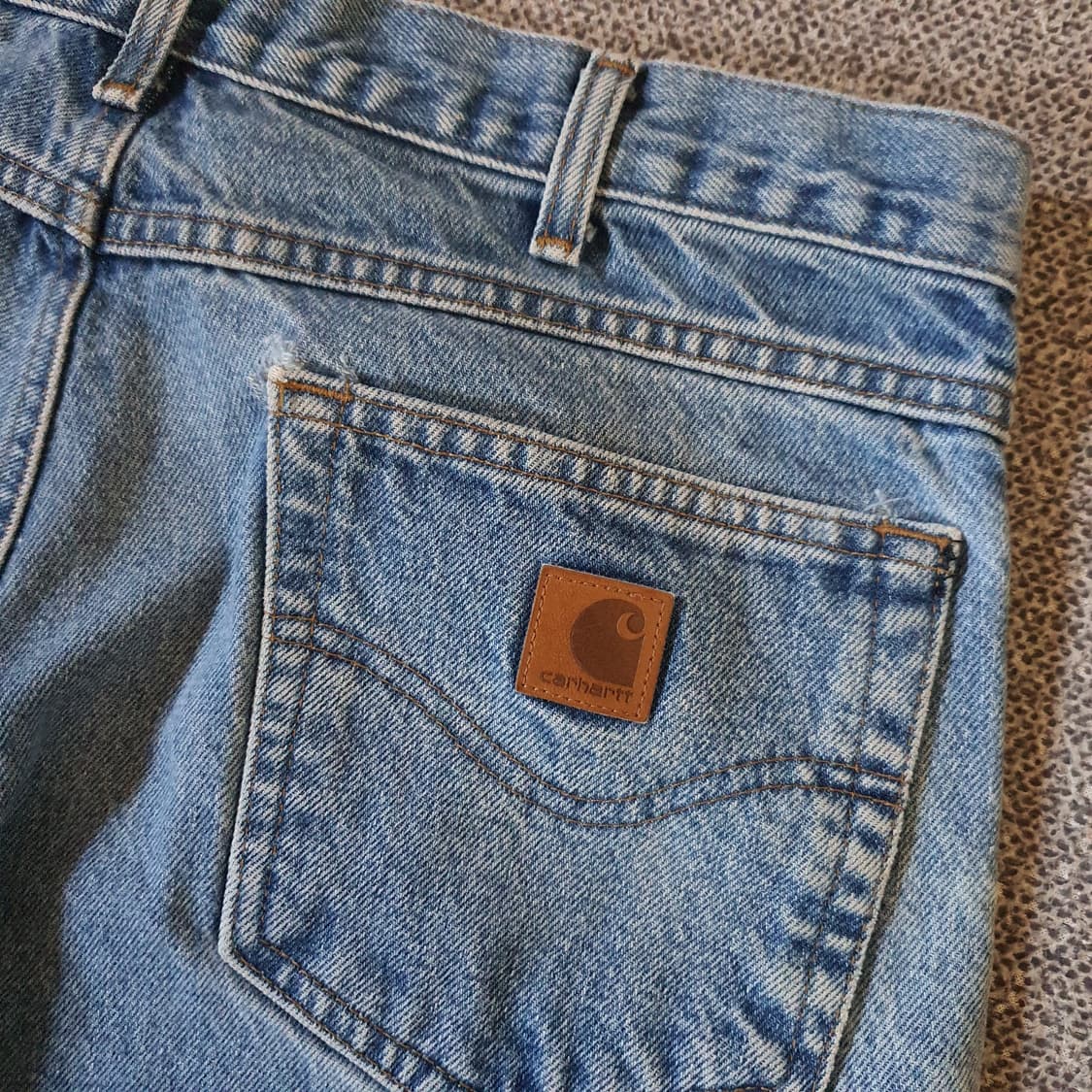칼하트 빈티지 데님 팬츠 No.47 상품이미지7