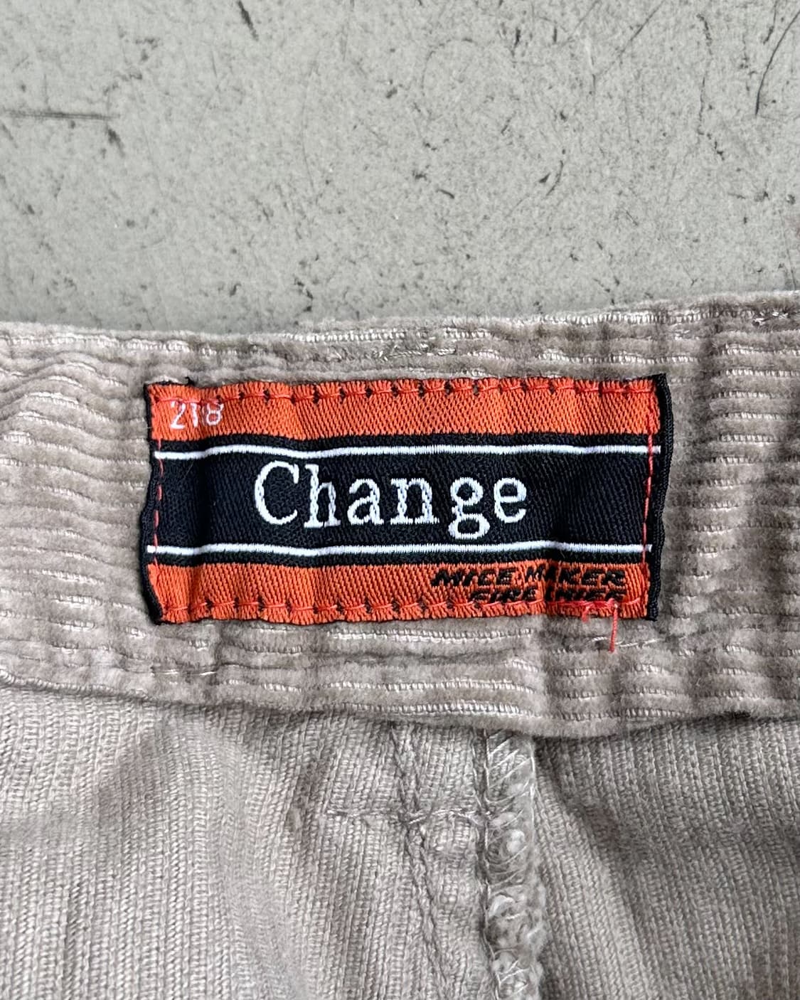 체인지 2000‘s 데드스탁 Y2K 코듀로이 카고 팬츠 상품이미지9