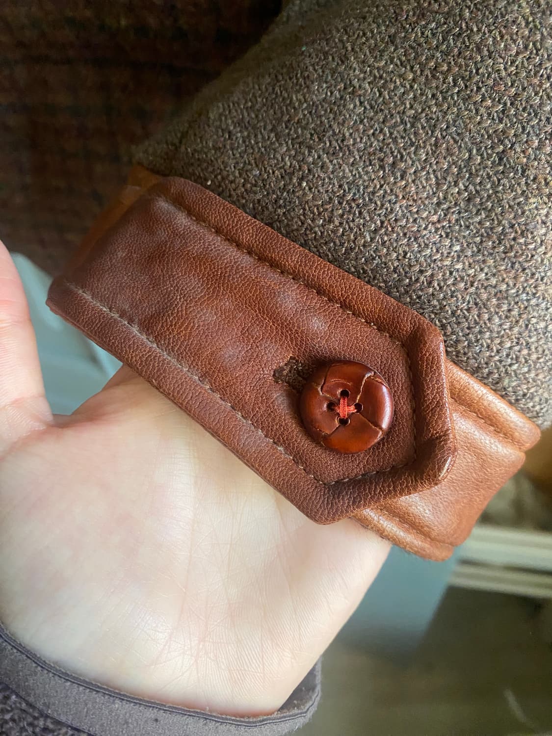 헤링본 트위드 다운 퀄팅 자켓 상품이미지8