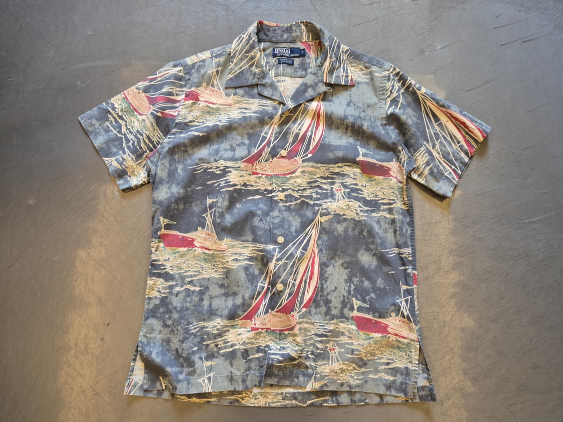 00s 폴로랄프로렌 오픈카라 셔츠 상품이미지1