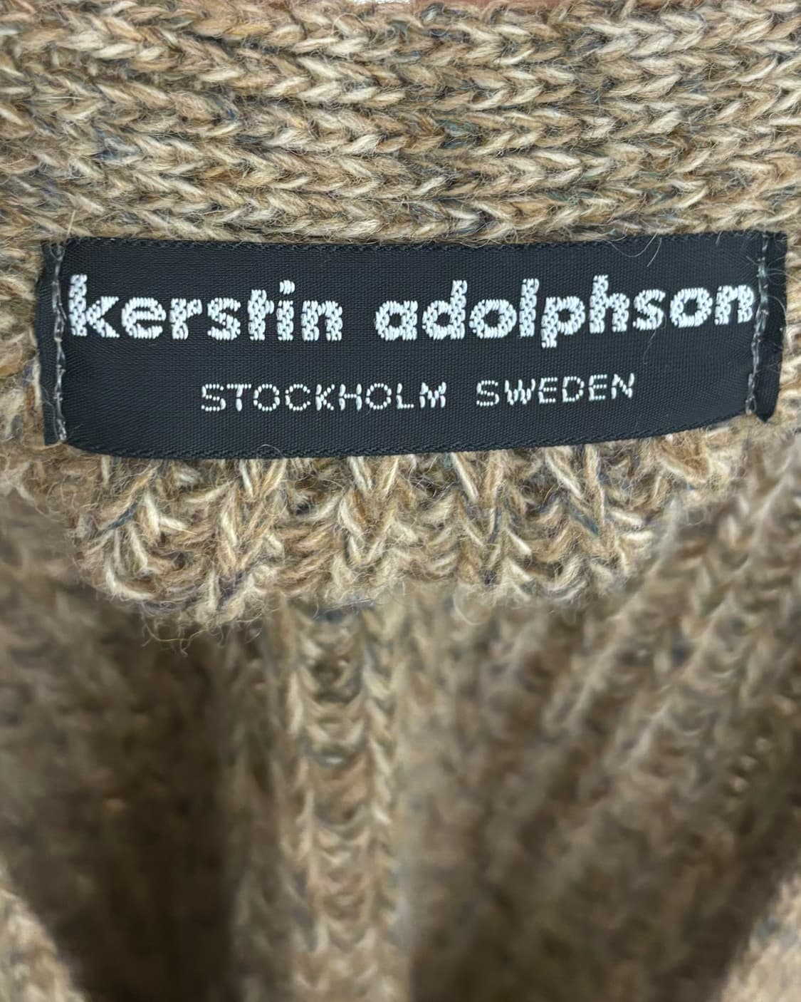 케르스틴 아돌프손 캐시미어 벌룬 가디건 상품이미지7