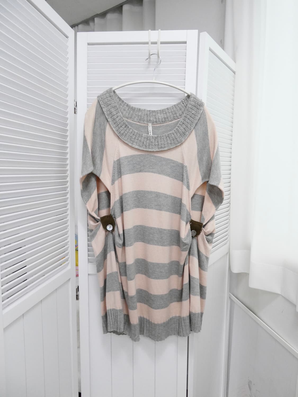 수나오 쿠와하라 니트 베스트 상품이미지4