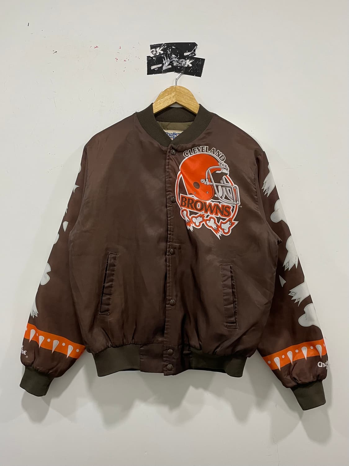 90s Chalk Line 클리블랜드브라운스 Dawg Pound 바시티 상품이미지5