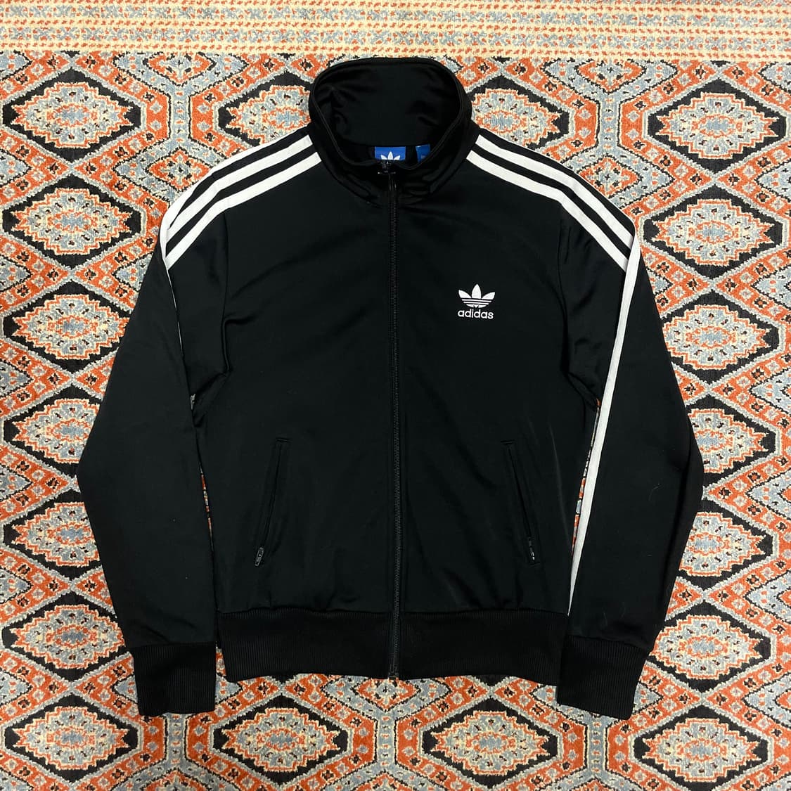 아디다스 오리지날 백레이스 블랙 집업져지 자켓 여성95 상품이미지1