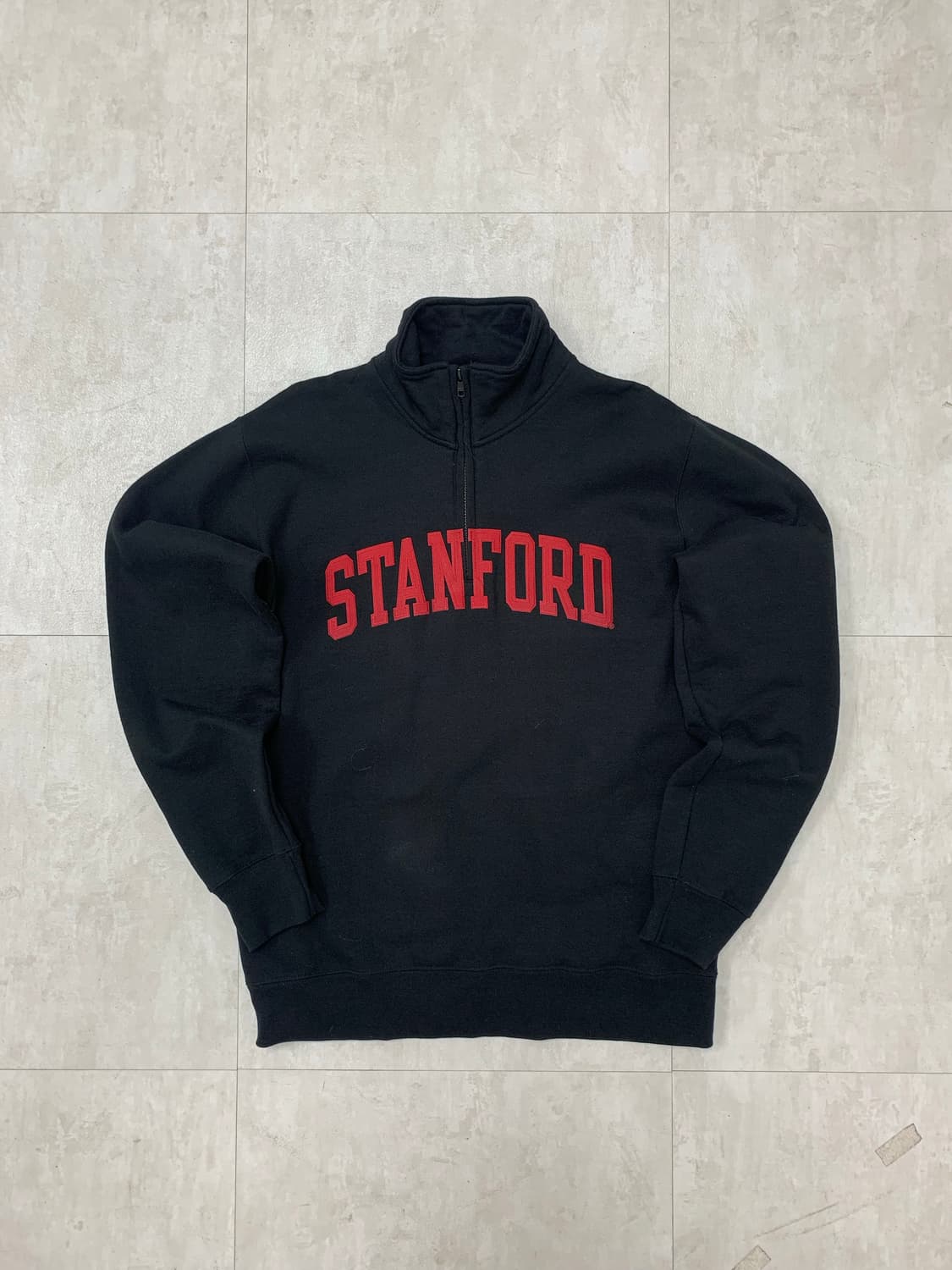 챔피온 오버핏 하프집업 맨투맨#748 상품이미지1