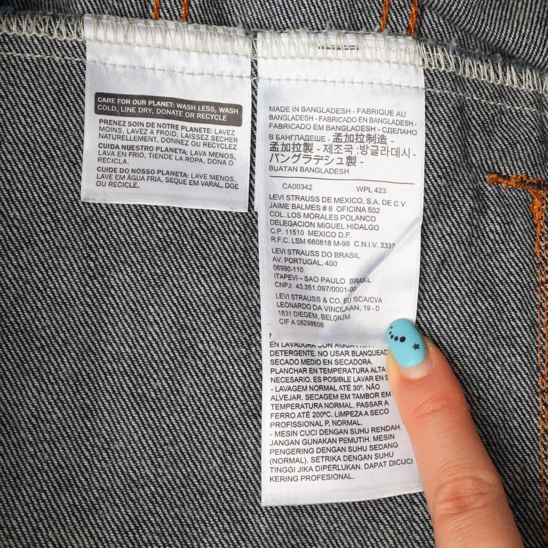 리바이스 3rd 트러커 데님자켓 상품이미지9