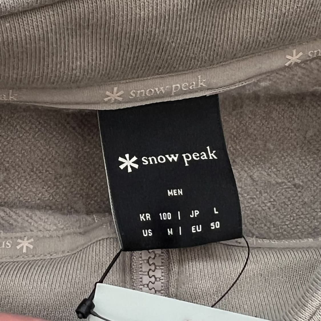 스노우피크 반집업 맨투맨 r2186 상품이미지8