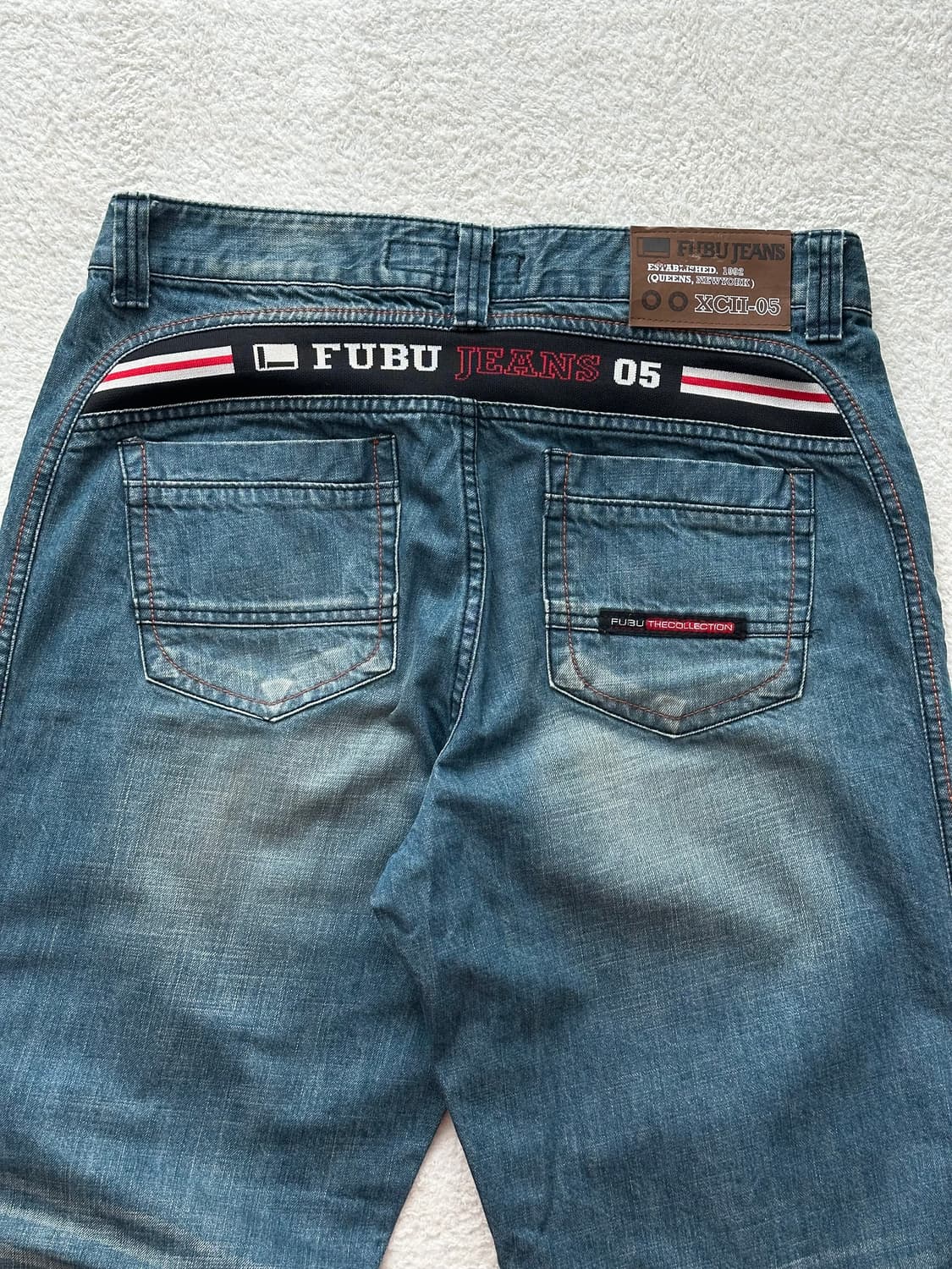 00's 후부 fubu 데님팬츠 y2k 펑크 상품이미지5