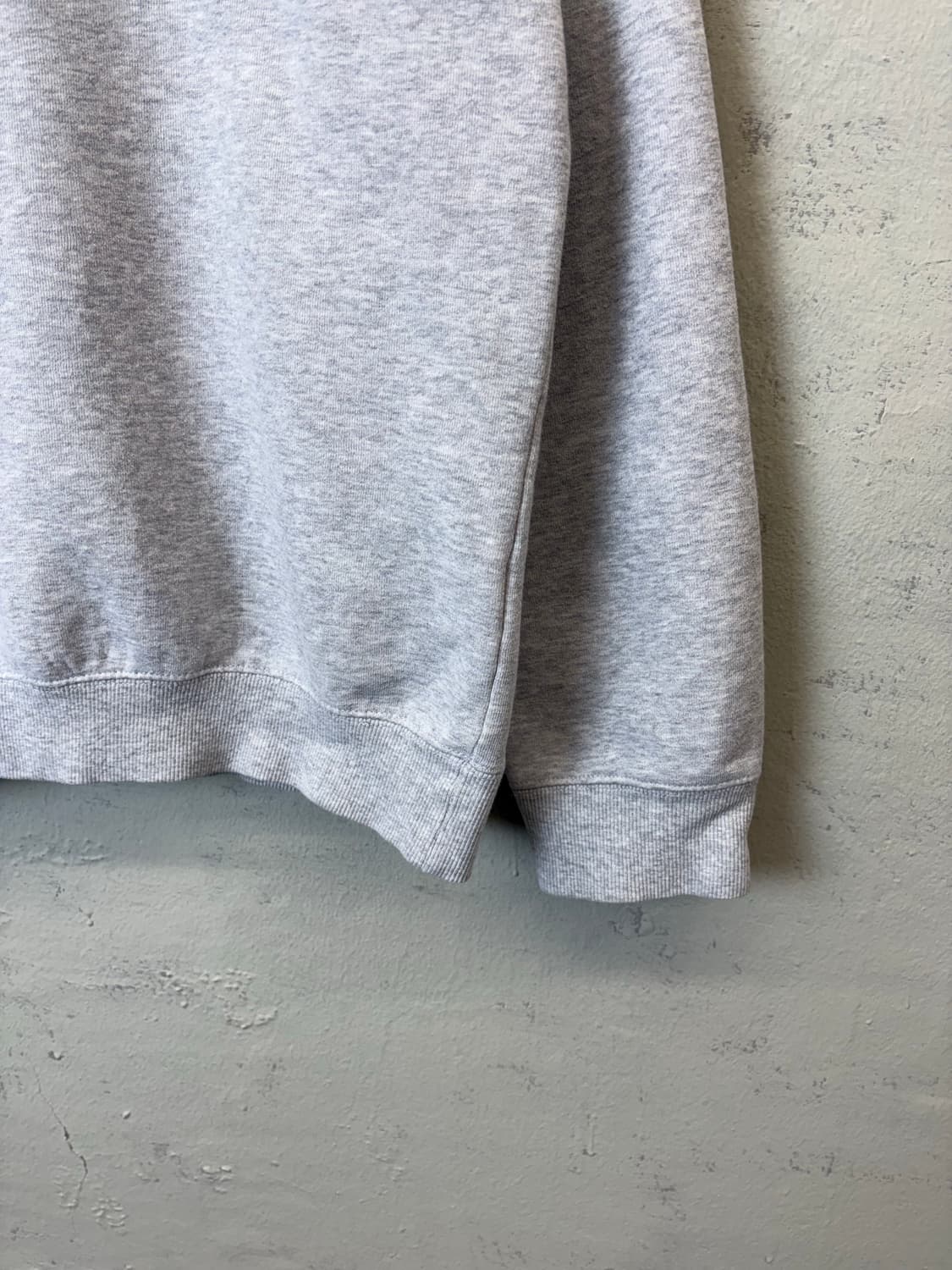 스투시 베이직 로고 맨투맨 그레이 상품이미지5