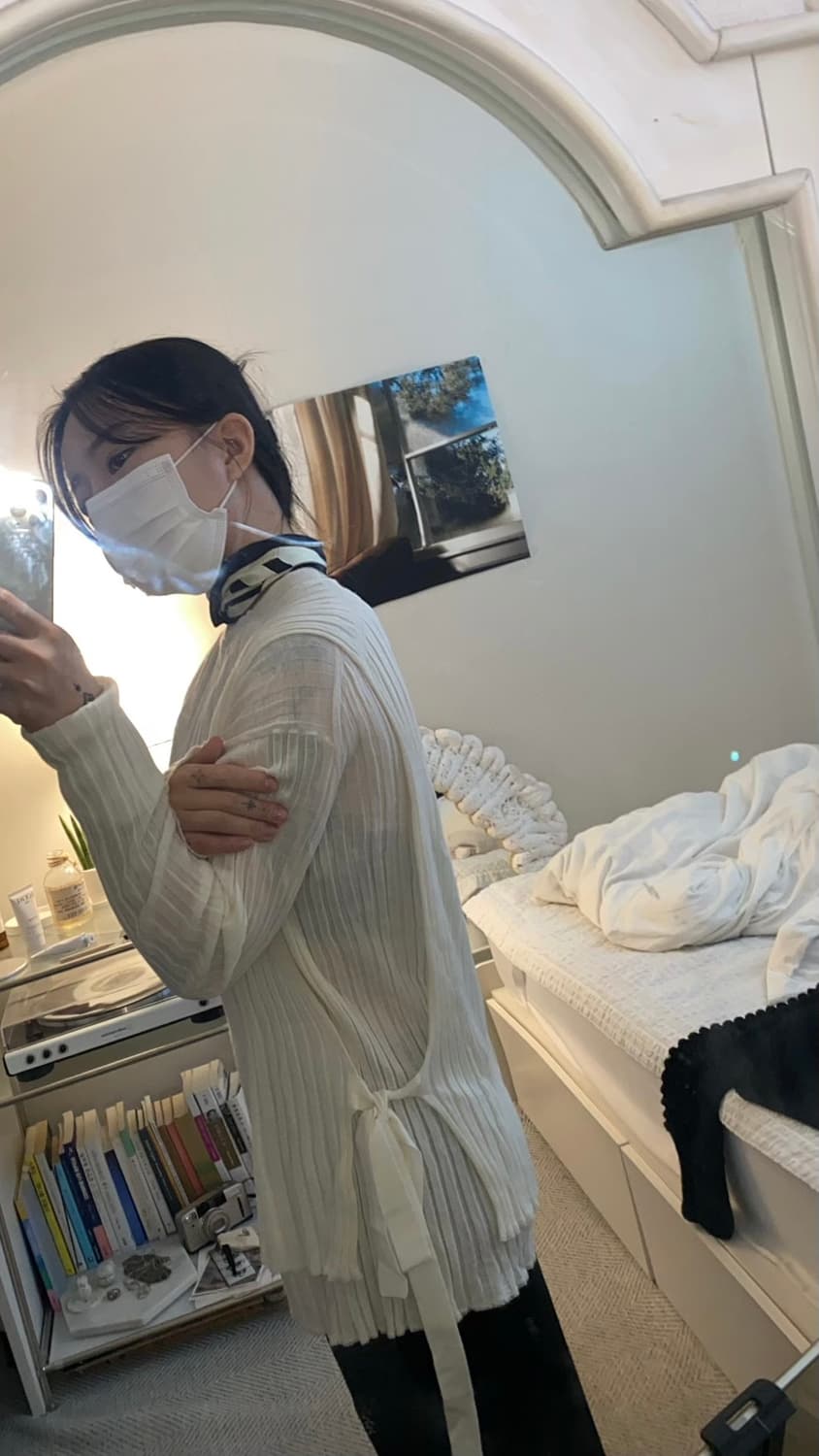 헬무트랭 니트s (착샷) 상품이미지2