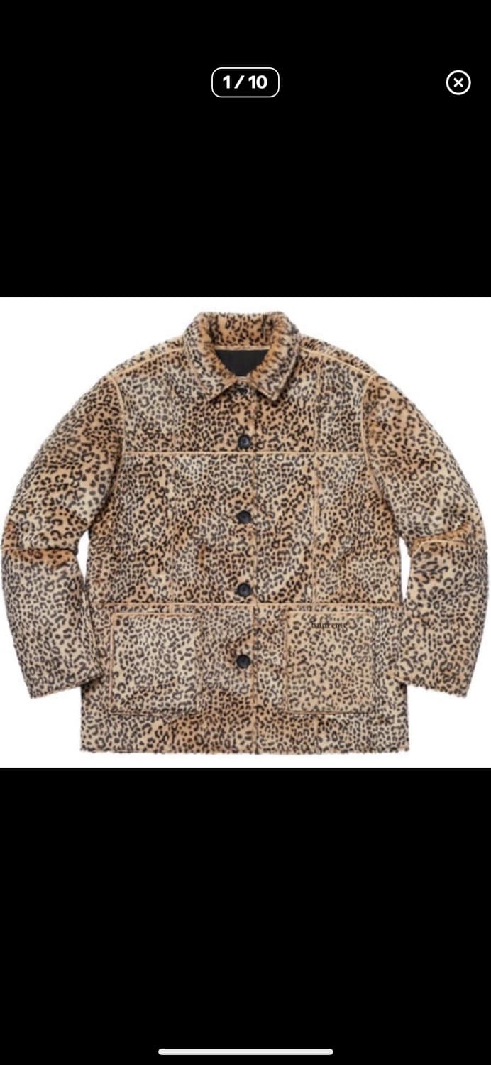 슈프림 리버시블 레어파드 자켓 상품이미지1