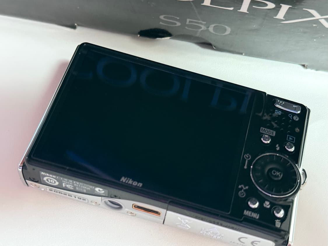 (박스셋) 니콘 쿨픽스 coolpix s50 실버 디지털 카메라 상품이미지7