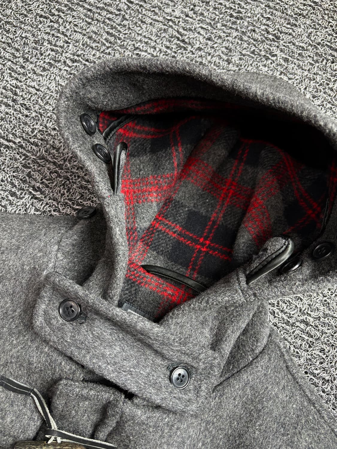 글러버올 잉글랜드 90s 더플 떡볶이 코트 2344 상품이미지4