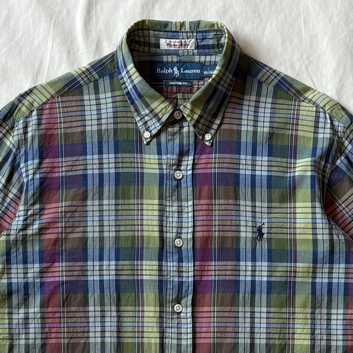 [L/105-107] 폴로 오리지널 마드라스 BD 셔츠 상품이미지2