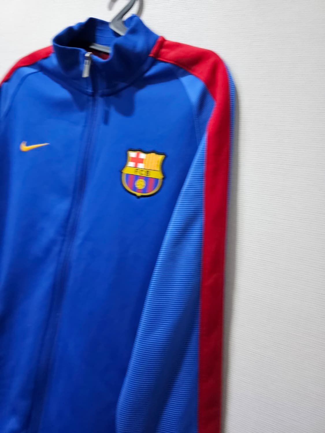 나이키 FC바르셀로나 유니폼 트랙탑 져지집업 95 / M 상품이미지2