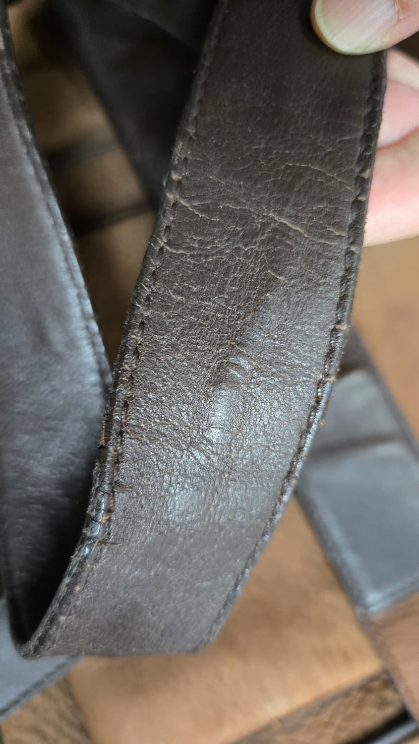 살바토레 페라가모 빈티지 레더 메신저백 상품이미지9