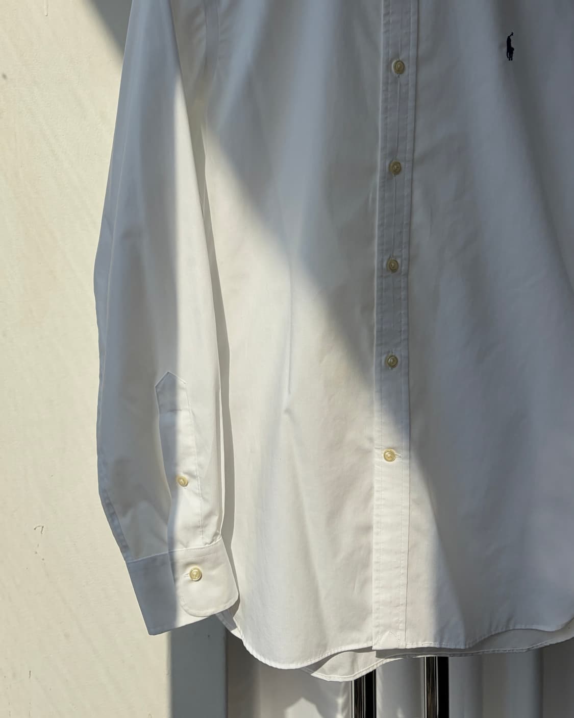 [S]폴로 랄프로렌 코튼 스트레치 화이트 셔츠 상품이미지5