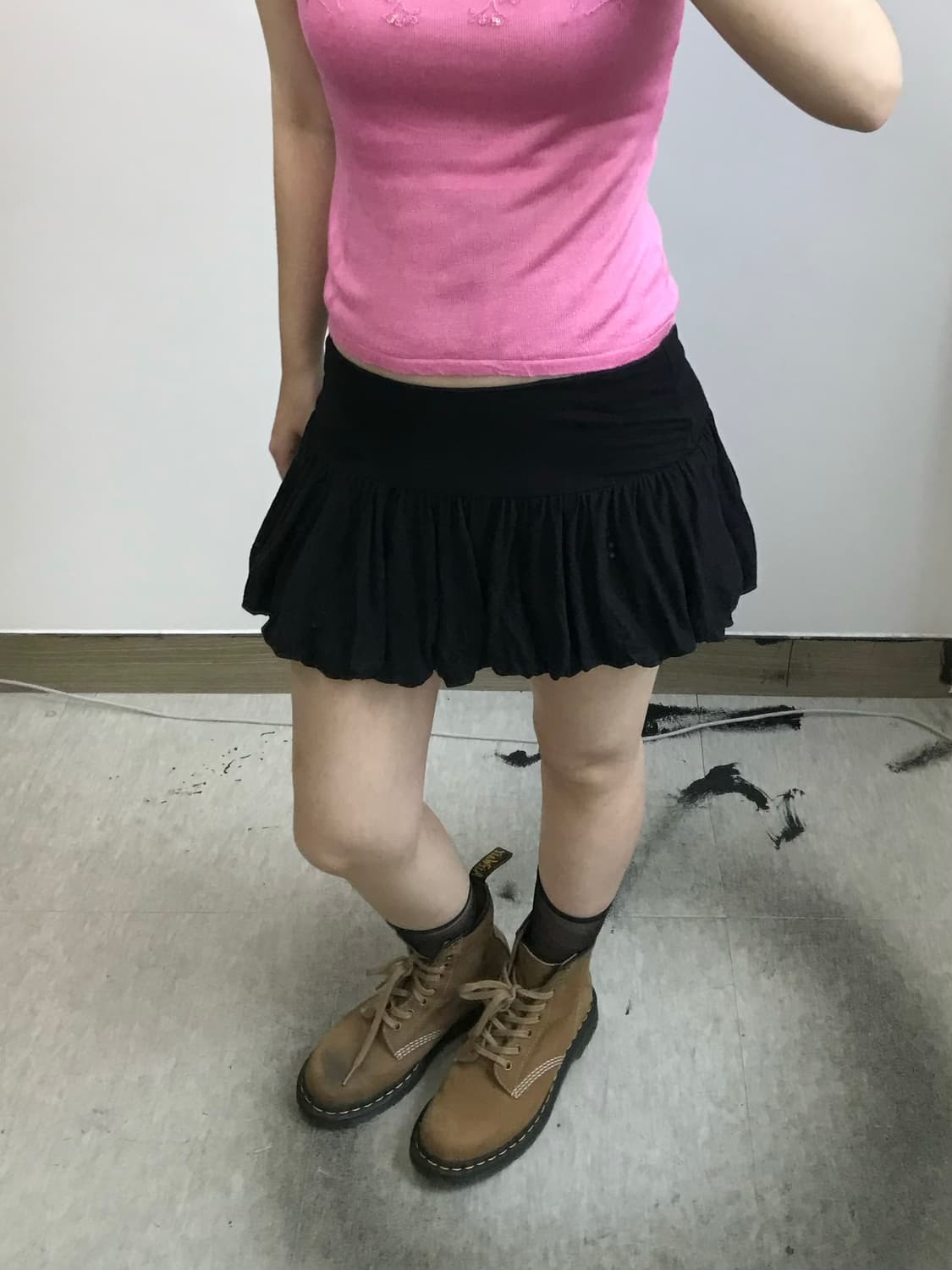 빈티지 펌킨 스커트 상품이미지1