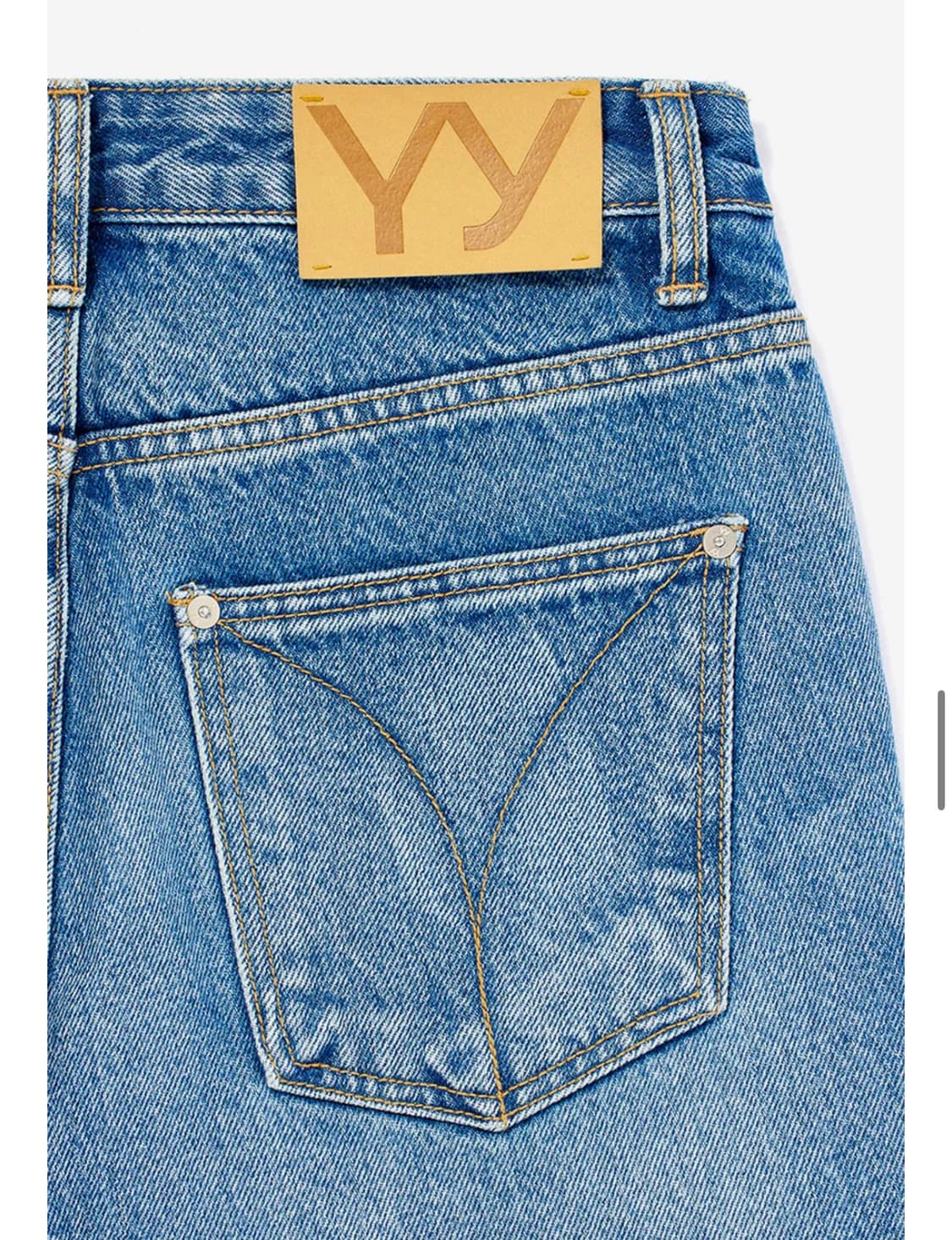 오픈와이 loose bootcut jean(blue) 1size 상품이미지3