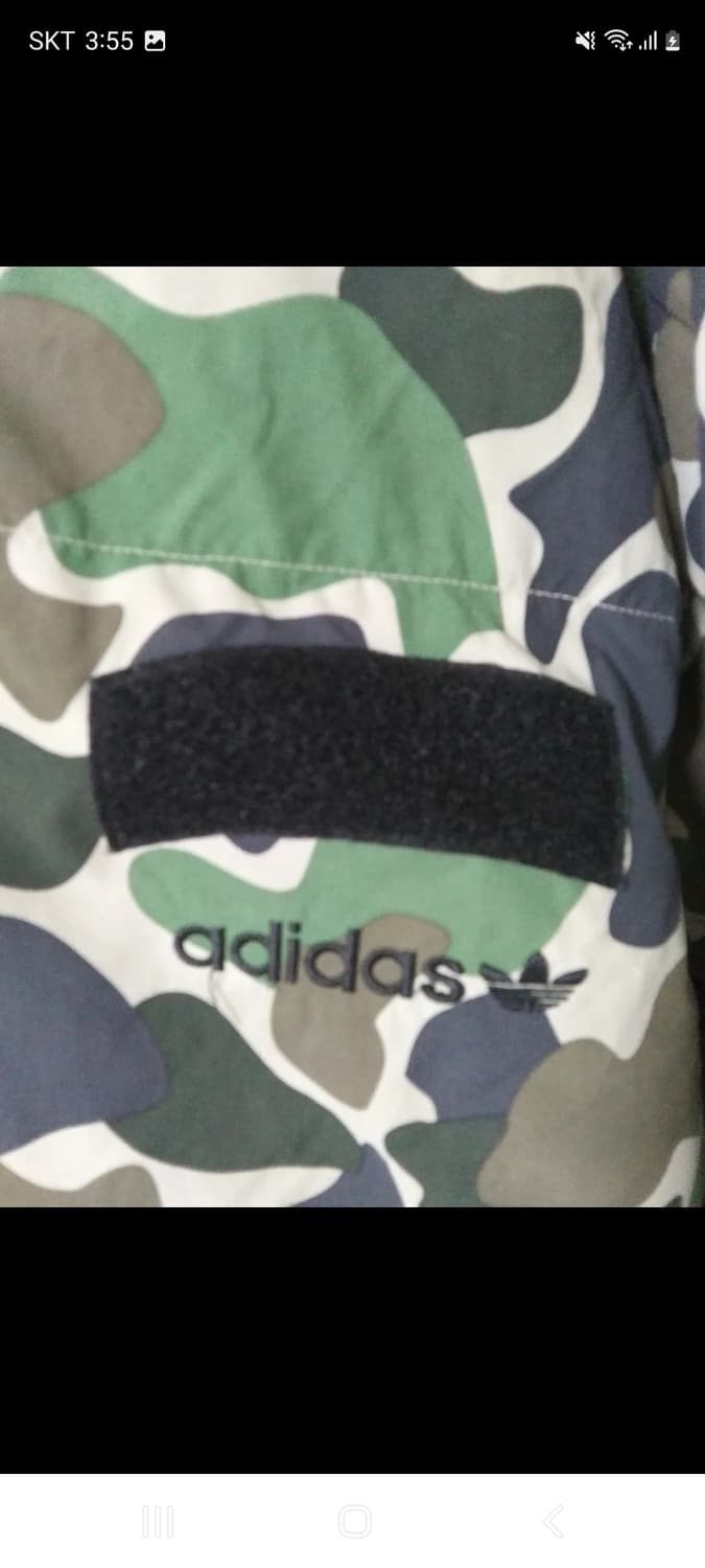 아디다스 밀리터리 패딩 110사이즈 상품이미지1