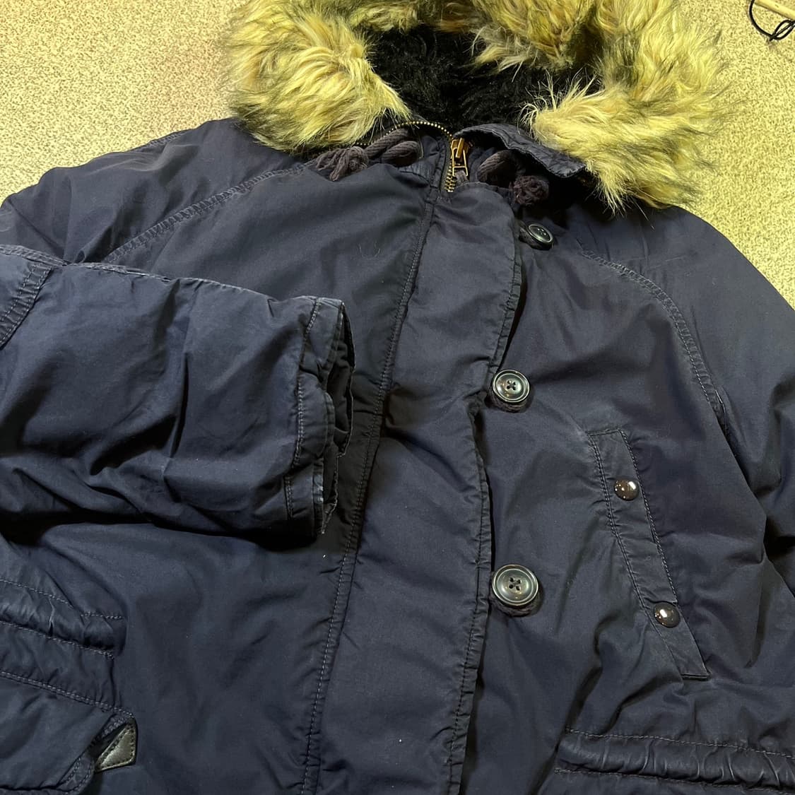 데님 & 서플라이 랄프로렌 울프조 덕다운 야상 상품이미지2