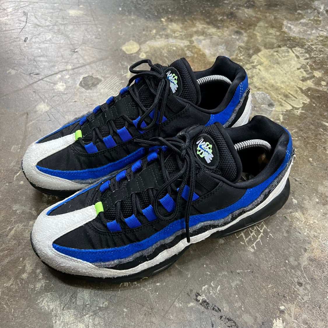 265) 나이키 에어맥스 95 게임로얄 운동화 스니커즈 신발 맥스95 상품이미지3