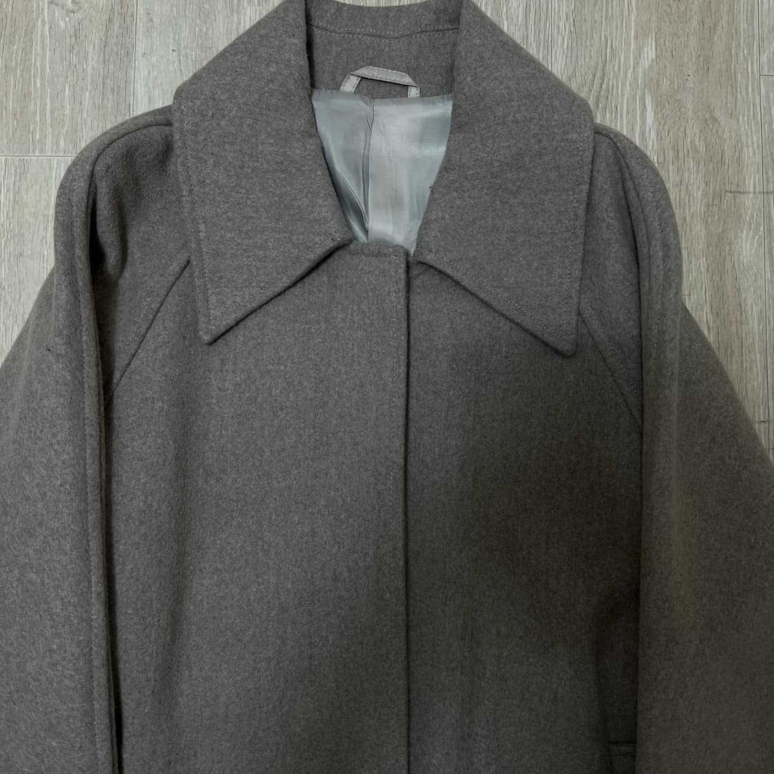 라퍼지스토어 울 카라 트렌치코트 S  상품이미지2