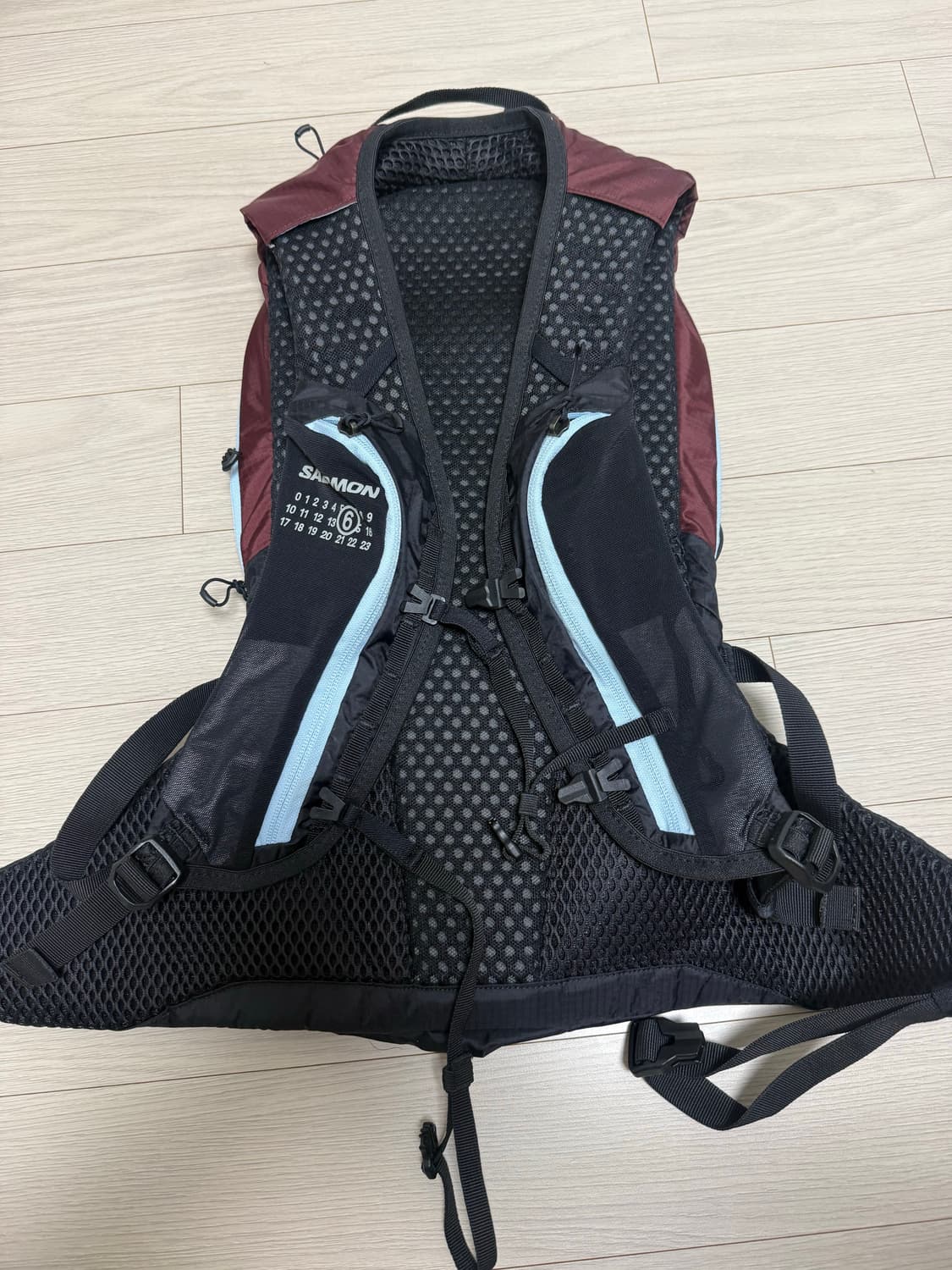 살로몬 x MM6 메종 마르지엘라 XT-15 보르도 상품이미지5