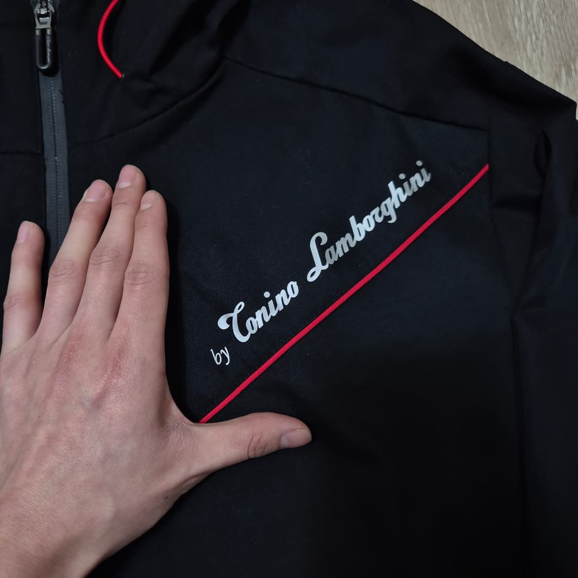 토니노X람보르기니 후드 바람막이 자켓 L(100) 상품이미지5