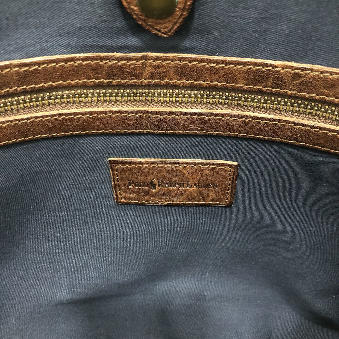 폴로 랄프로렌 캔버스 가죽 메신저백 크로스백 브리프케이스 토트백 상품이미지5