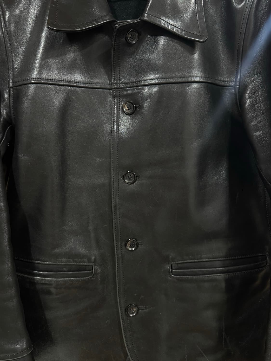 Gangsterville horse leather jacket 상품이미지5