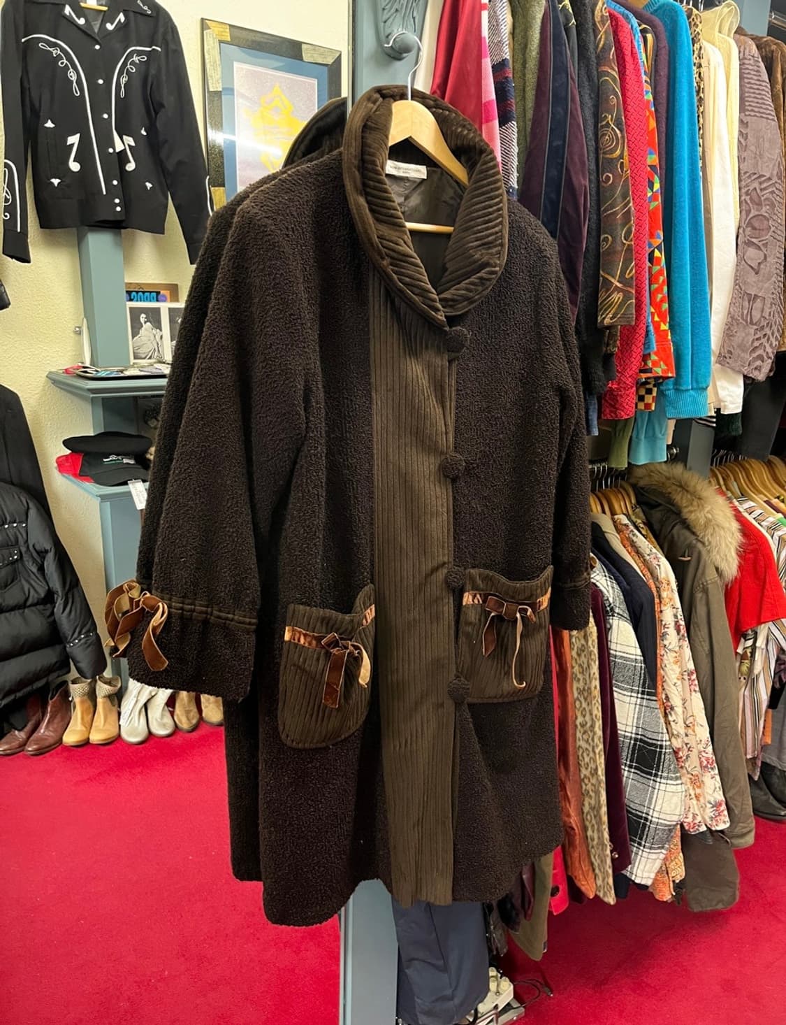 TEXTURED LONG COAT 상품이미지5