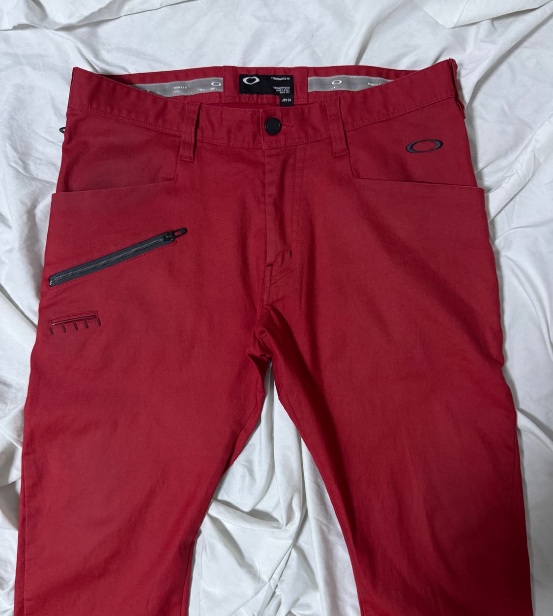 오클리 스컬 자수 스트레치 팬츠 상품이미지3