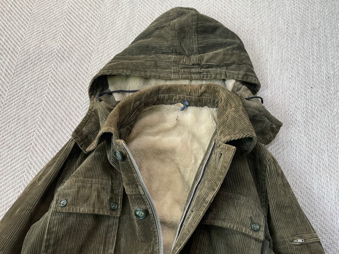 빈티지 코듀로이 보아안감 파카  J03682 상품이미지5