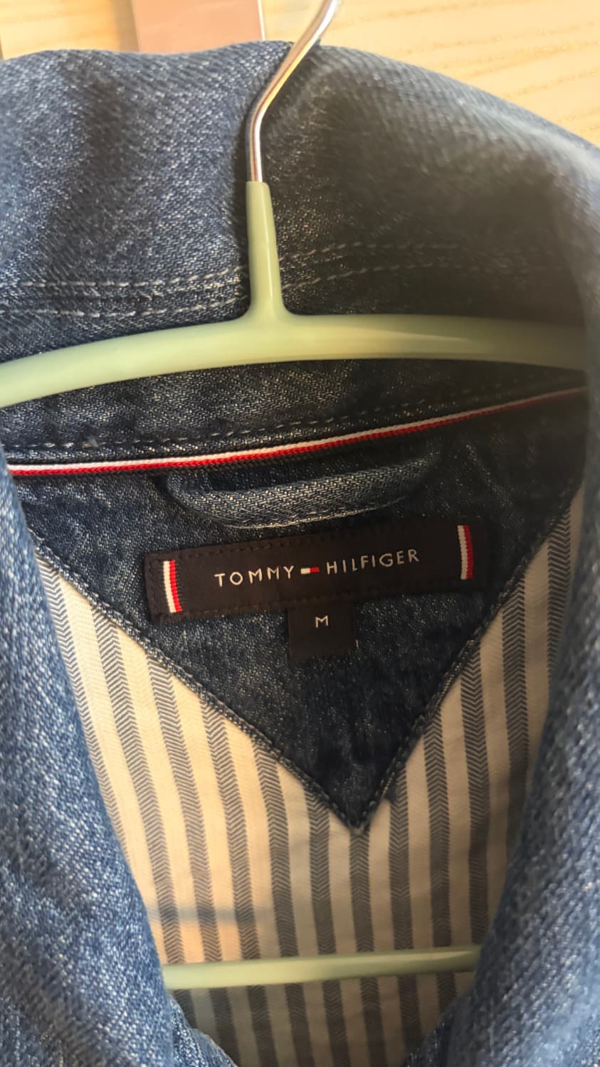 타미힐피거 데님 블루종 자켓 M 상품이미지2
