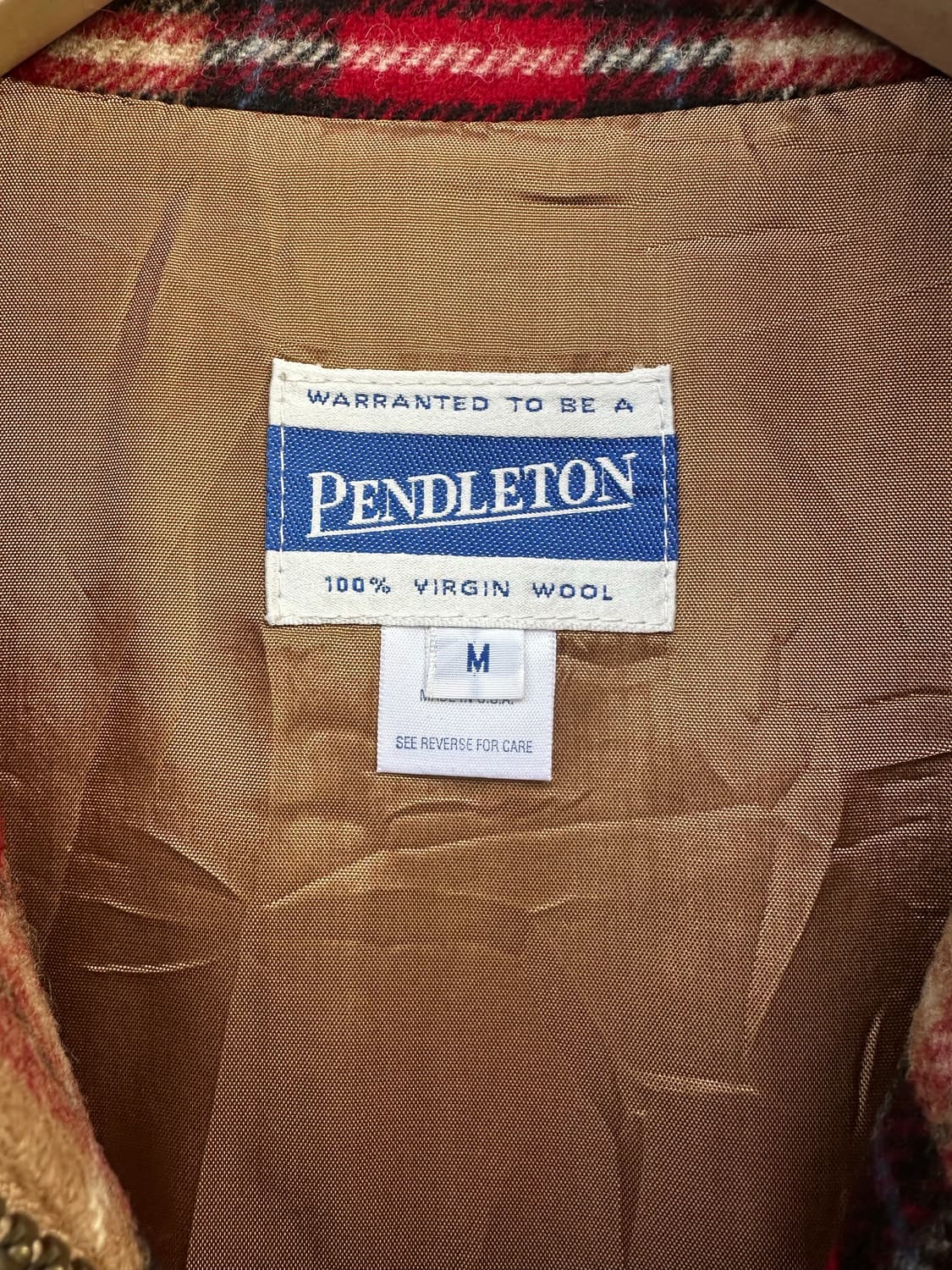 펜들턴(PENDLETON) 울 체크 자켓 상품이미지4