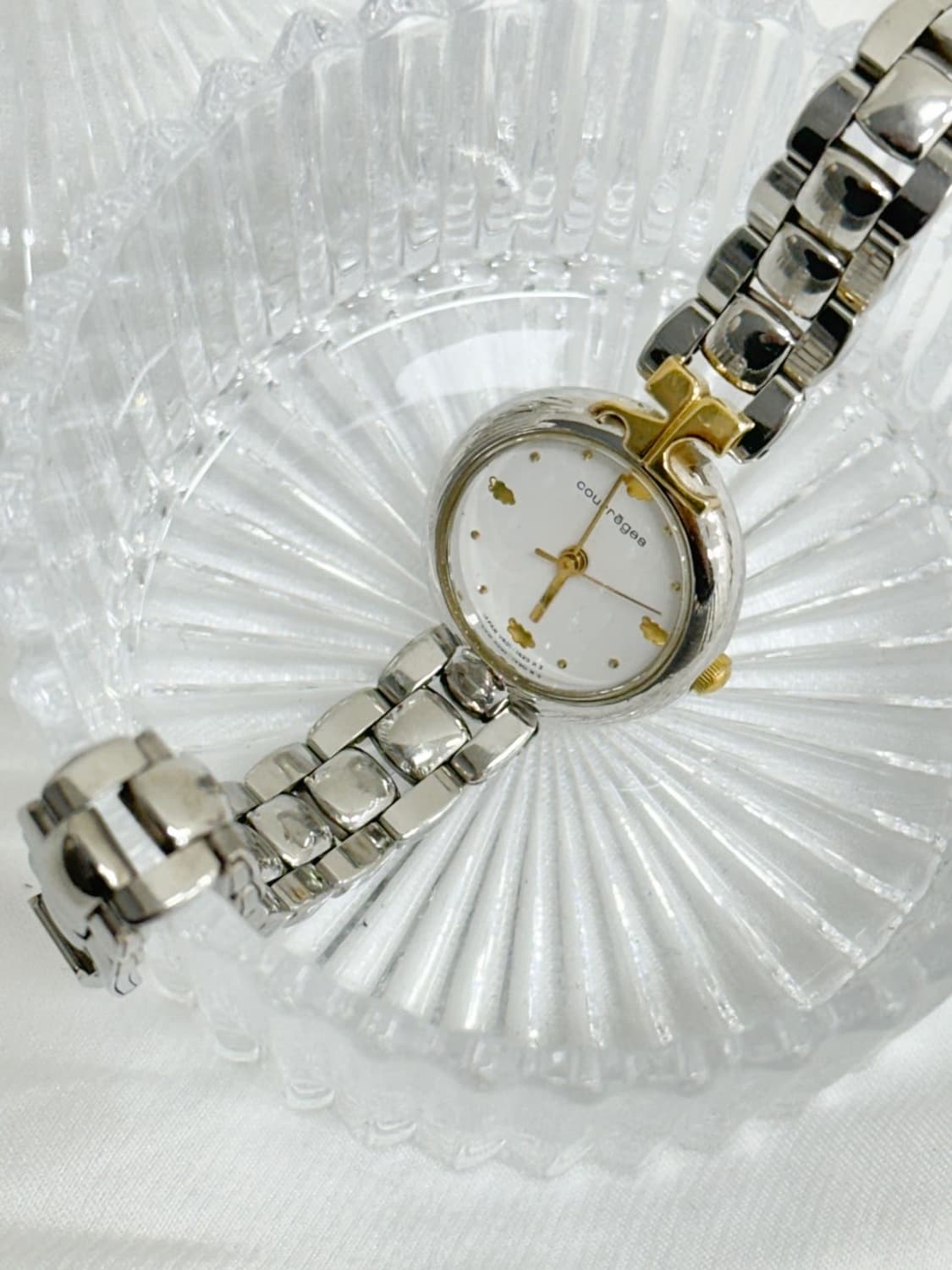 courreges / 꾸레쥬 골드 로고 체인 시계  상품이미지3