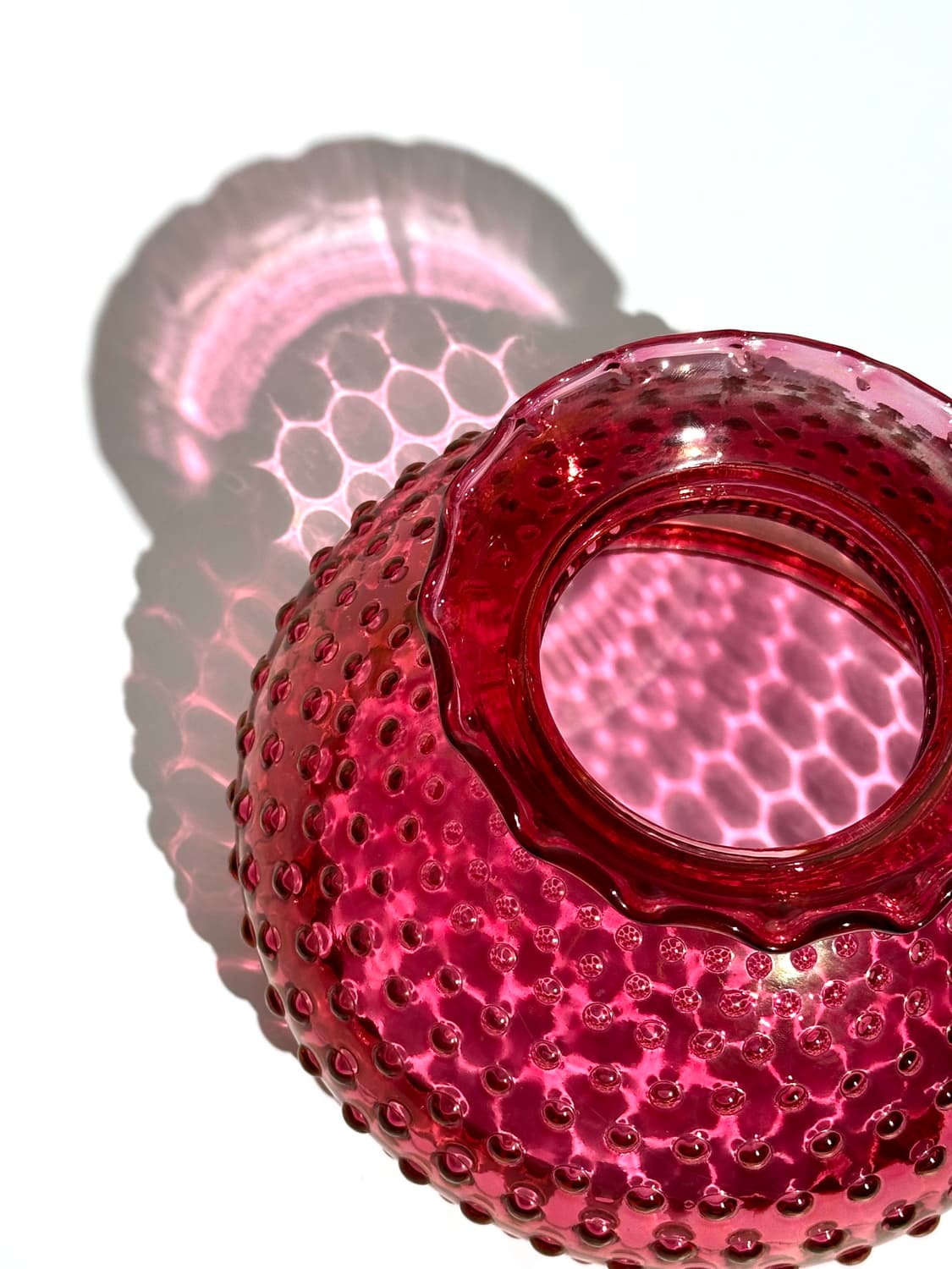 Fenton vintage hobnail glass lamp 상품이미지8