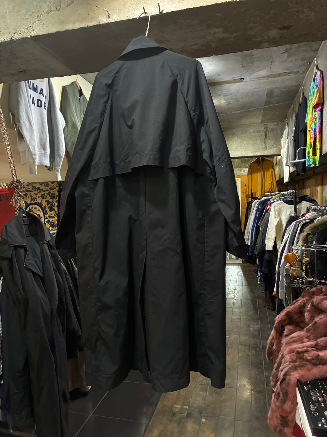 VOAAOV 22AW 보아브 리사이클 레이온 롱 코트 상품이미지5